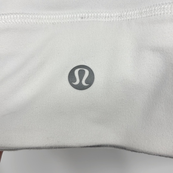 Lululemon Align Reversible Bra *Light Support A/B Cups Gray & White Size 8 - Picture 6 of 7